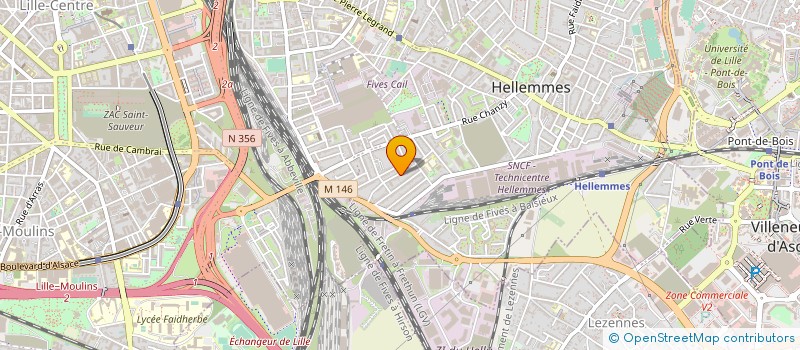 localisation de l'entreprise ALTERSCAPE à LILLE