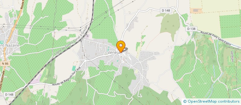 localisation de l'entreprise ALTERSEGAUX  VENEJAN