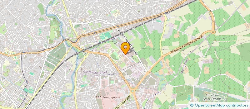 localisation de l'entreprise ALTERX INFORMATIQUE à CASTELNAU-LE-LEZ