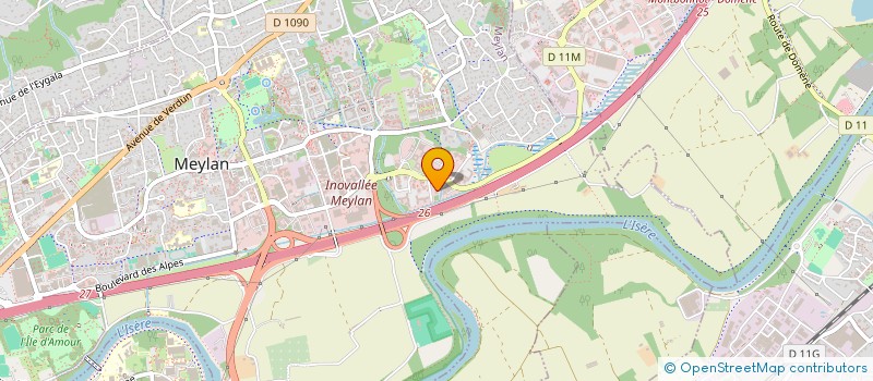 localisation de l'entreprise ALTERYS à MEYLAN