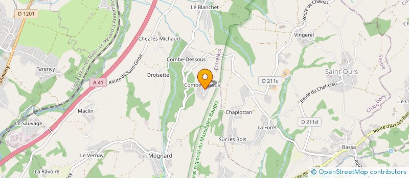 localisation de l'entreprise ALTESCO  ENTRELACS