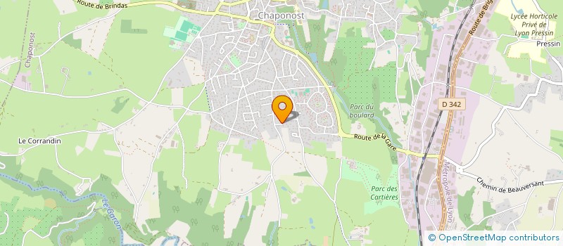 localisation de l'entreprise ALTESCO CONSULTING  CHAPONOST