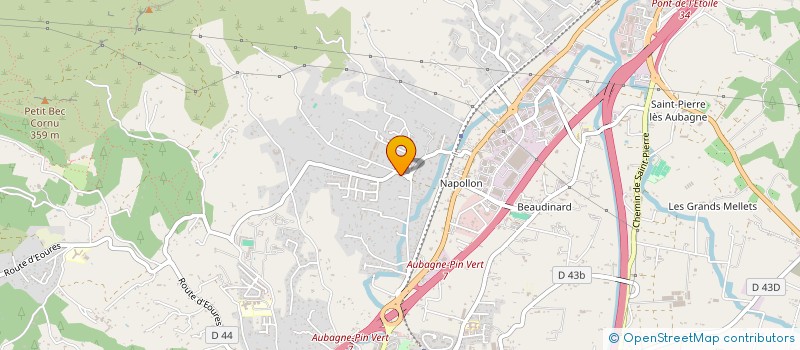 localisation de l'entreprise ALTESENS  AUBAGNE