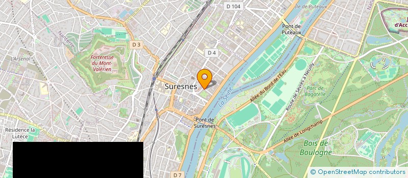 localisation de l'entreprise ALTESIA CONSEIL à SURESNES