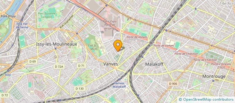 localisation de l'entreprise ALTESS  VANVES