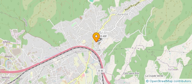 localisation de l'entreprise ALTESS CONSULTING à CEYRESTE