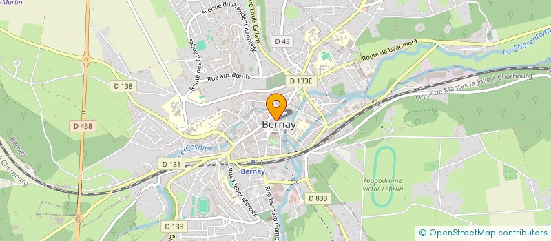 localisation de l'entreprise ALTESSE BEAUTE à BERNAY