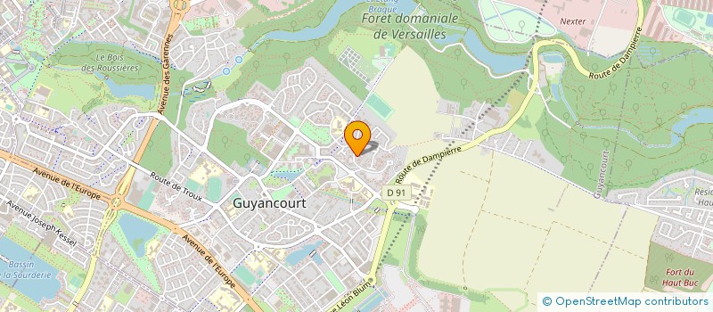 localisation de l'entreprise ALTESSE LIMOUSINES  GUYANCOURT
