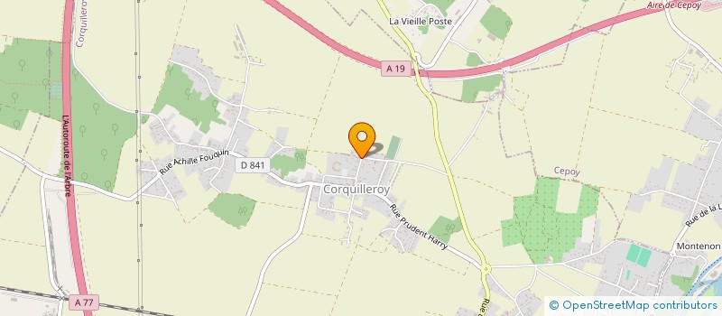 localisation de l'entreprise ALTEX à CORQUILLEROY