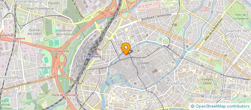 localisation de l'entreprise ALTEX à STRASBOURG