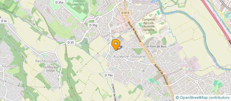 localisation de l'entreprise ALTEYA SPACE DESIGN  AUZEVILLE-TOLOSANE