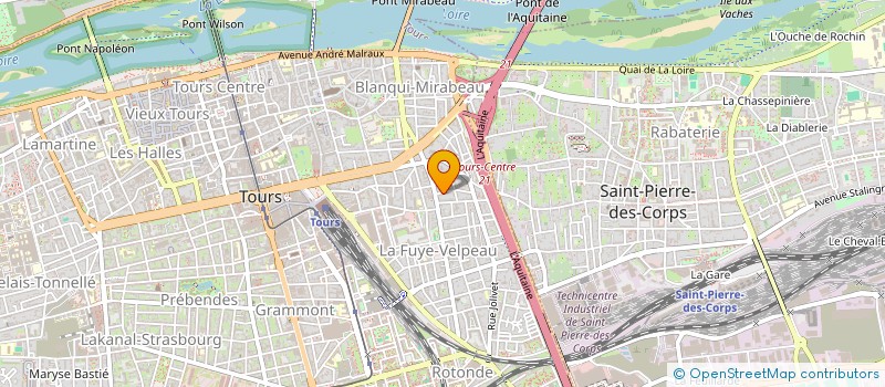 localisation de l'entreprise ALTEYNS  TOURS