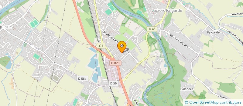 localisation de l'entreprise ALTG  PINSAGUEL