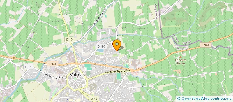 localisation de l'entreprise ALTG IM à VALREAS