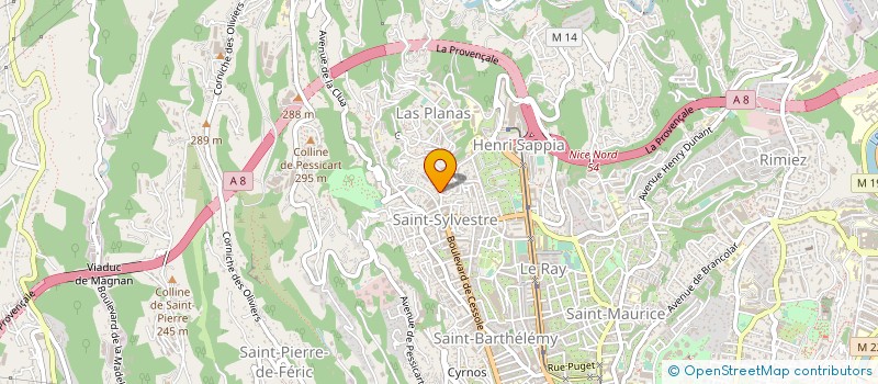 localisation de l'entreprise ALTGENCY à NICE
