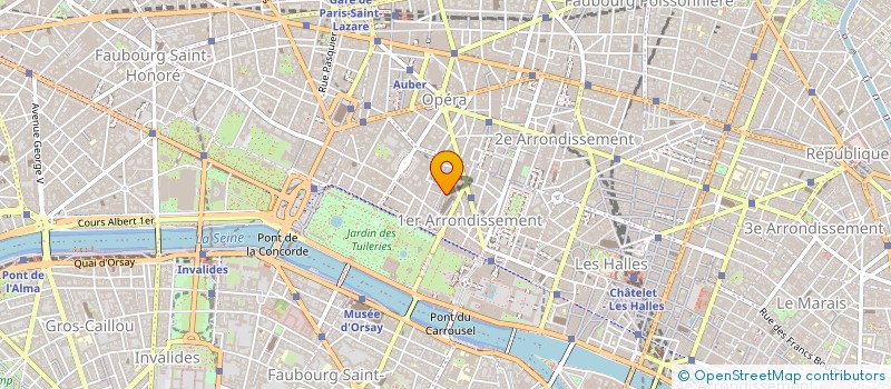 localisation de l'entreprise ALTHAI S A R L à PARIS