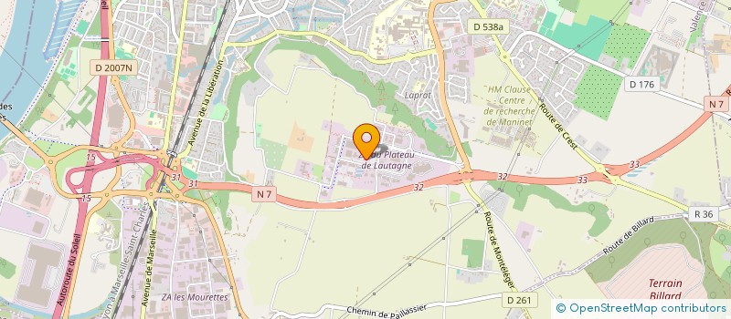 localisation de l'entreprise ALTHANOR  VALENCE