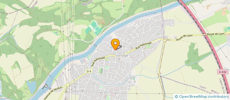 localisation de l'entreprise ALTHAR  JONAGE