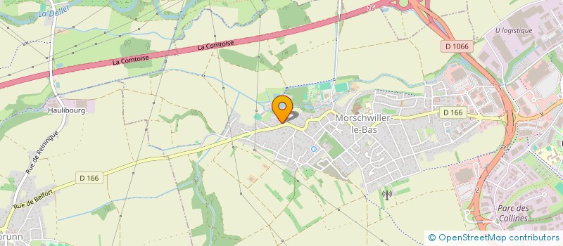 localisation de l'entreprise ALTHAU  MORSCHWILLER-LE-BAS