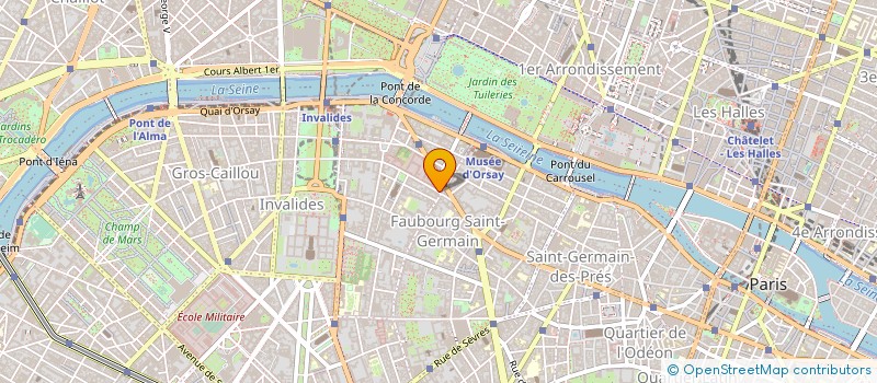 localisation de l'entreprise ALTHEA 2022 à PARIS