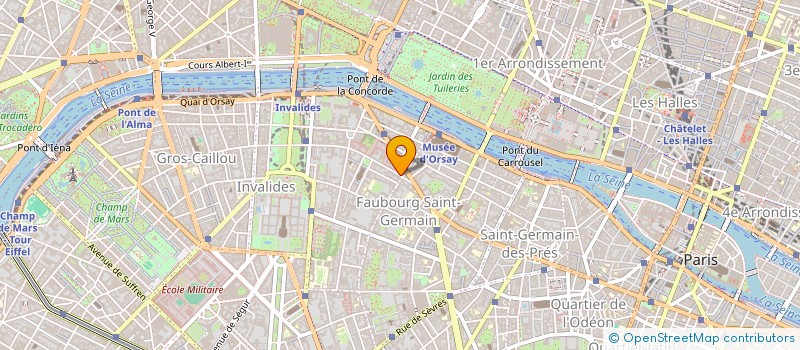 localisation de l'entreprise ALTHEA 2024  PARIS