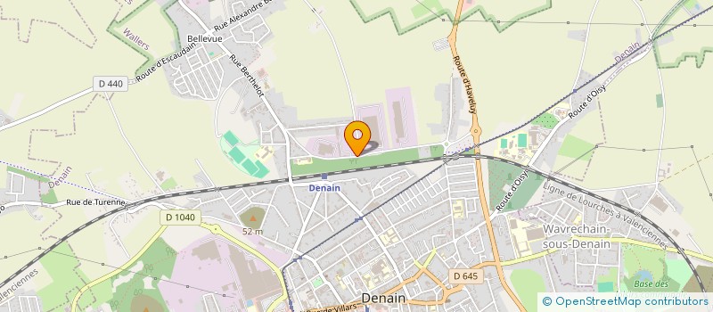 localisation de l'entreprise ALTHEA 24 à DENAIN