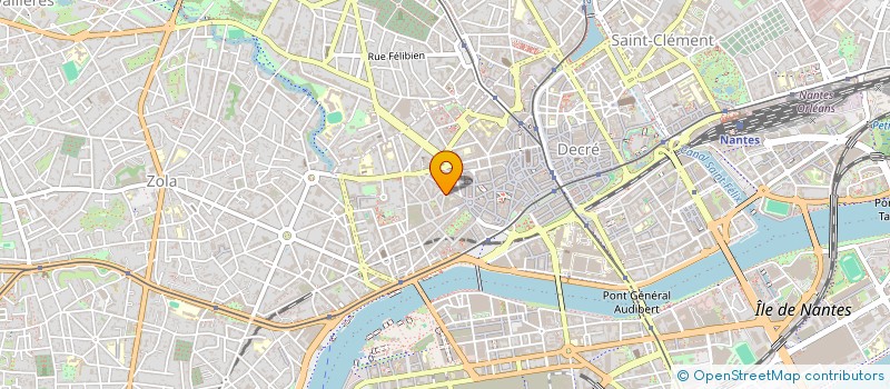 localisation de l'entreprise ALTHEA à NANTES