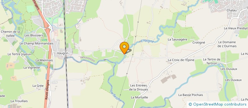 localisation de l'entreprise ALTHEA  NOUVOITOU