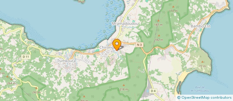 localisation de l'entreprise ALTHEA à CHIRONGUI