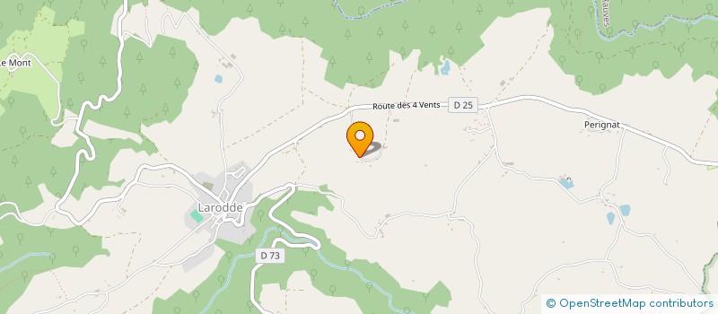 localisation de l'entreprise ALTHEA  LARODDE