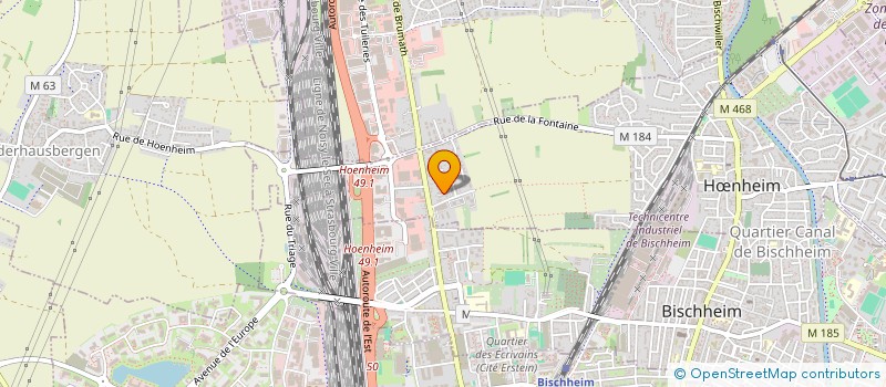 localisation de l'entreprise ALTHEA ARCHITECTURE SARL  HNHEIM