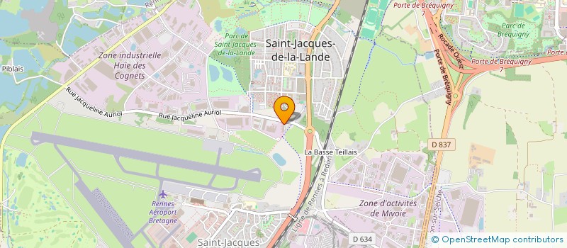 localisation de l'entreprise ALTHEA SERVICES à SAINT-JACQUES-DE-LA-LANDE