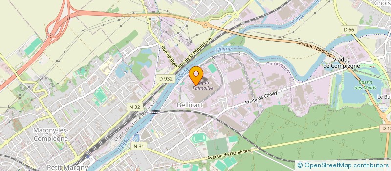 localisation de l'entreprise ALTHEA SERVICES  COMPIEGNE