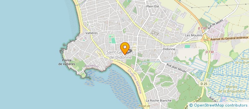 localisation de l'entreprise ALTHEAUD  SAINT-GEORGES-DE-DIDONNE