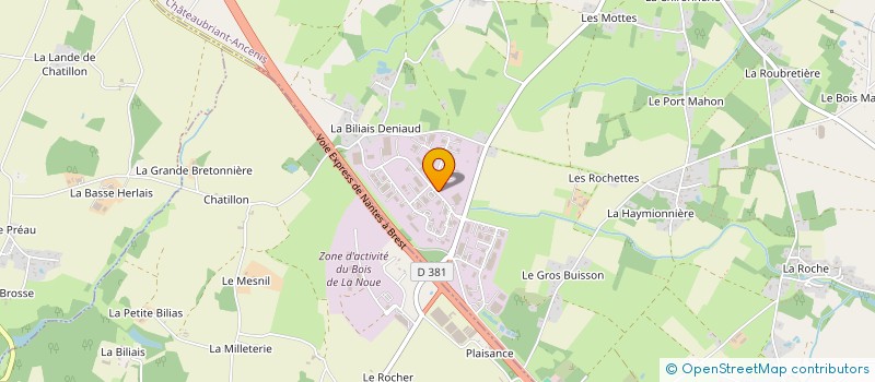 localisation de l'entreprise ALTHECIA à VIGNEUX-DE-BRETAGNE