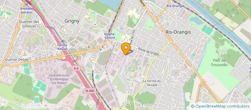 localisation de l'entreprise ALTHEIDES à RIS-ORANGIS