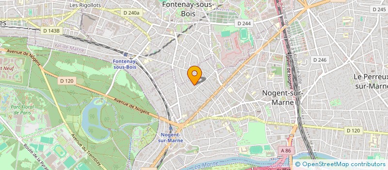 localisation de l'entreprise ALTHEMIJO VI  NOGENT-SUR-MARNE