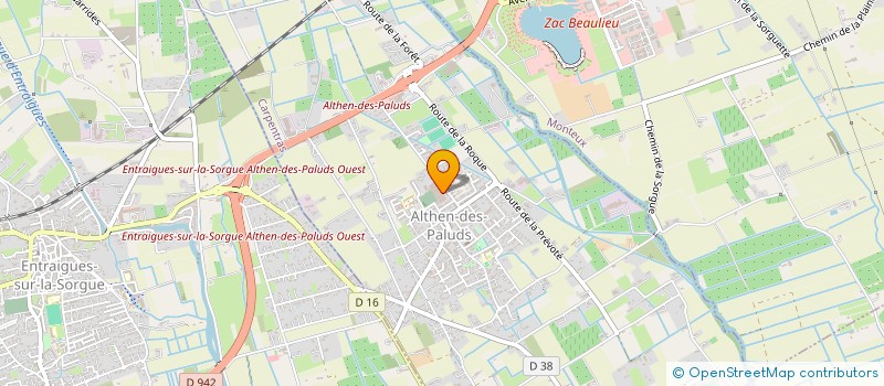 localisation de l'entreprise ALTHEN CONCEPT CERAMIQUE ET BAIN à ALTHEN-DES-PALUDS