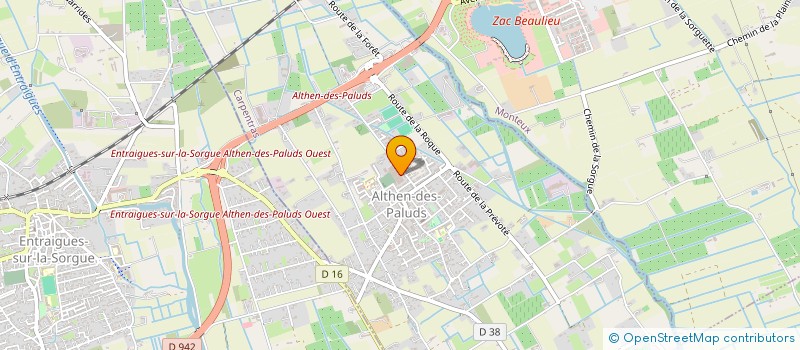 localisation de l'entreprise ALTHEN IMMO  ALTHEN-DES-PALUDS