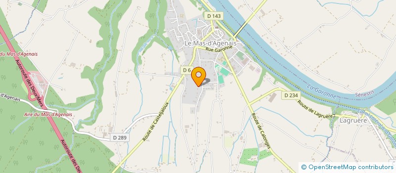 localisation de l'entreprise ALTHEO IMMOBILIER  LE MAS-D'AGENAIS