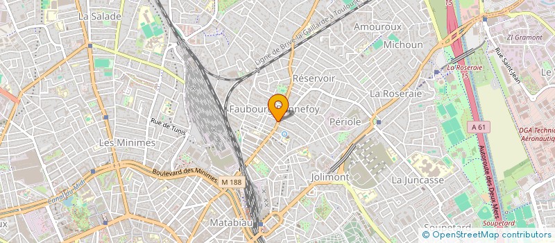 localisation de l'entreprise ALTHEOS INTERIM à TOULOUSE