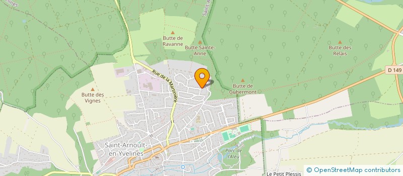 localisation de l'entreprise ALTHEVA 80  SAINT-ARNOULT-EN-YVELINES