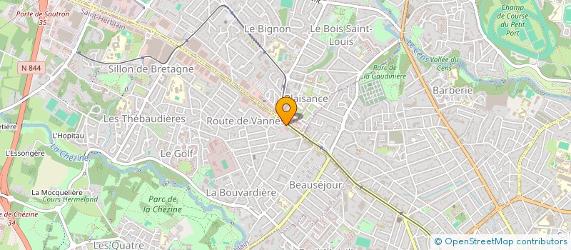 localisation de l'entreprise ALTHI  SAINT-HERBLAIN