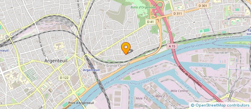 localisation de l'entreprise ALTHI IMMO  ARGENTEUIL