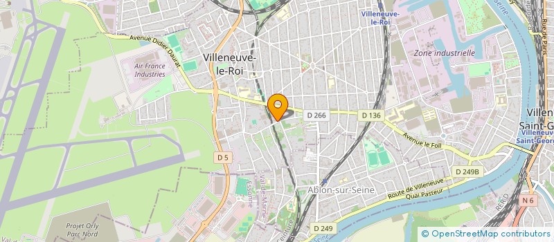 localisation de l'entreprise ALTHIS  VILLENEUVE-LE-ROI