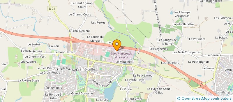 localisation de l'entreprise ALTHIYA  SAINT-GILLES