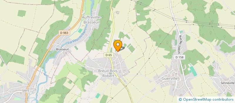 localisation de l'entreprise ALTHO 709  BREUIL-BOIS-ROBERT