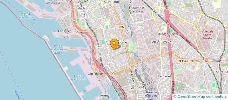 localisation de l'entreprise ALTHO à MARSEILLE