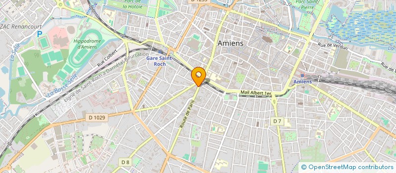 localisation de l'entreprise ALTHO à AMIENS