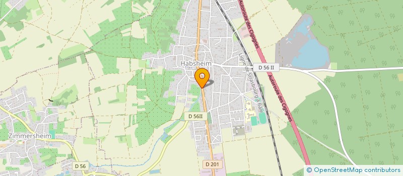 localisation de l'entreprise ALTHO  HABSHEIM